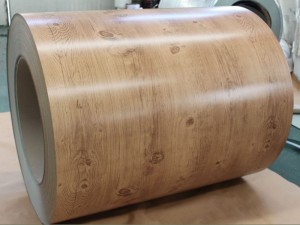 Acero impreso en madera 2D